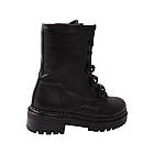 Черевики жіночі Aquamarin чорні натуральна шкіра, 36, фото 4