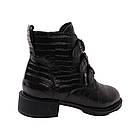 Черевики жіночі Beratroni чорні натуральна шкіра, 38, фото 4