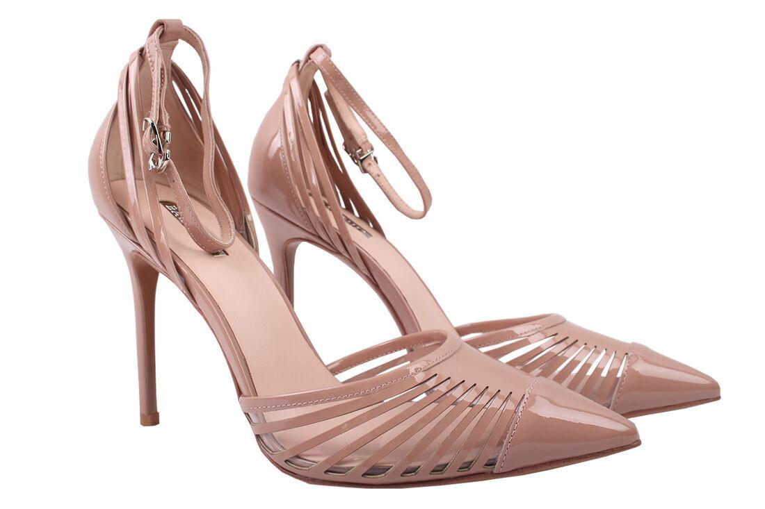 Туфлі на підборах жіночі Basconi Лакова натуральна шкіра, колір капучіно, 40, фото 1