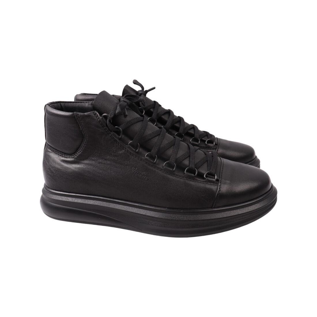 Черевики чоловічі Vadrus чорні натуральна шкіра, 41, фото 1