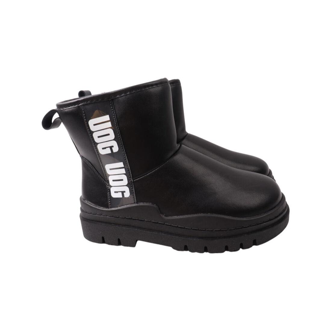 Уггі жіночі Li Fexpert чорні натуральна шкіра, 39, фото 1