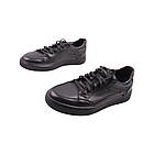 Кеди чоловічі Vadrus чорні натуральна шкіра, 42, фото 5