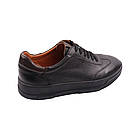 Кеди чоловічі Emillio Landini чорні натуральна шкіра, 40, фото 4