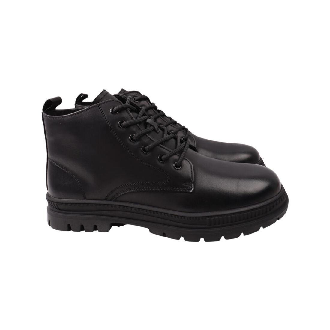 Черевики чоловічі Cosottinni чорні натуральна шкіра, 41, фото 1