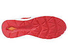 Кросівки чоловічі з натуральної шкіри, на низькому ходу, на шнурівці, колір червоний, Україна MDK, 45, фото 6