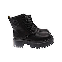 Ботинки женские Li Fexpert черные натуральная кожа, 40