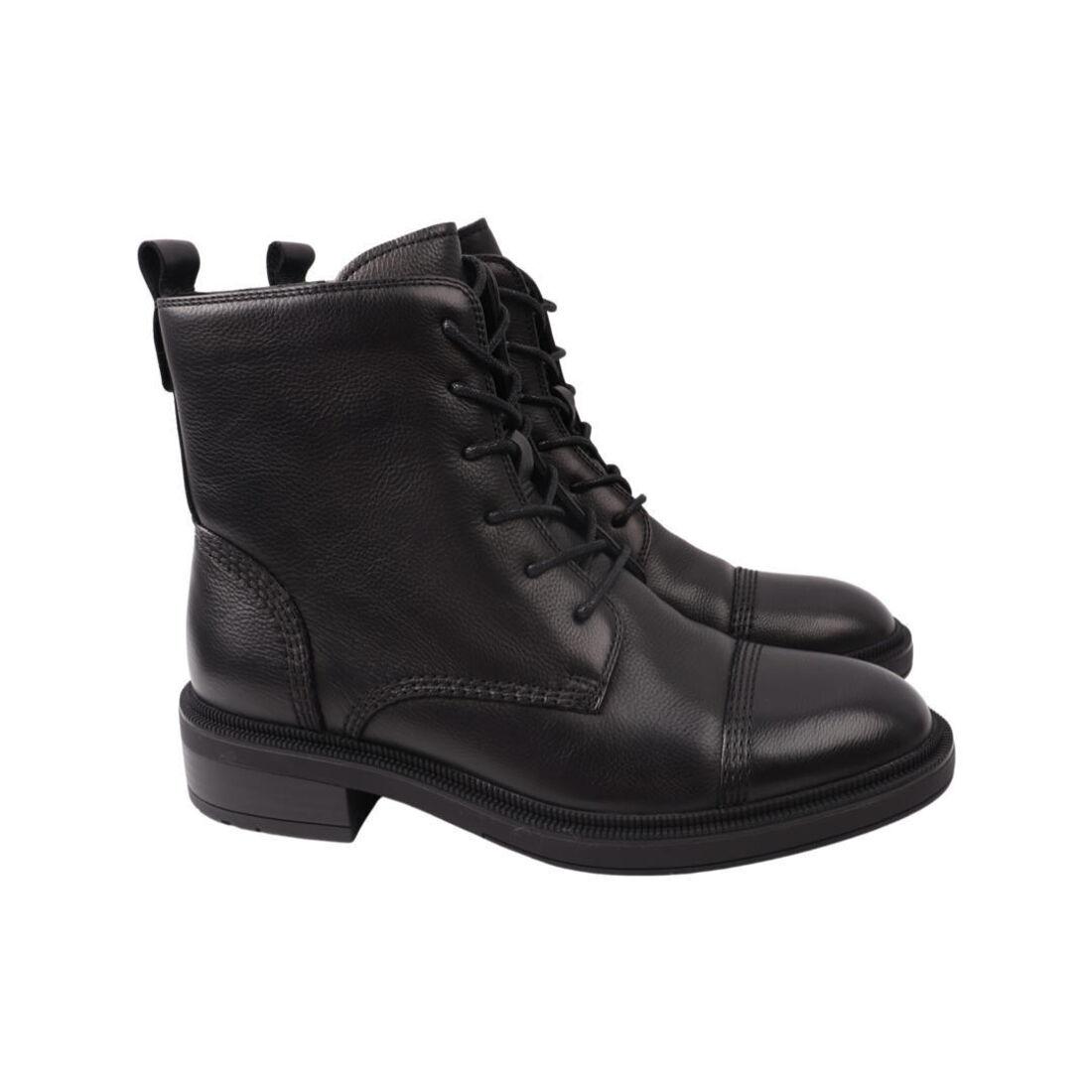 Черевики жіночі Anemone чорні натуральна шкіра, 40, фото 1