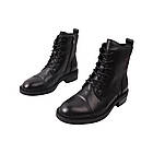 Черевики жіночі Anemone чорні натуральна шкіра, 40, фото 5