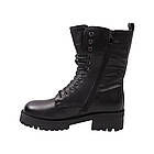 Черевики жіночі Berkonty чорні натуральна шкіра, 39, фото 2