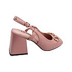 Туфлі жіночі Oeego рожеві натуральна шкіра, 40, фото 4