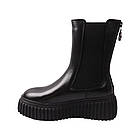 Черевики жіночі Oeego чорні натуральна шкіра, 40, фото 2