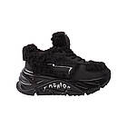 Кросівки жіночі Gifanni чорні еко шкіра, 39, фото 3