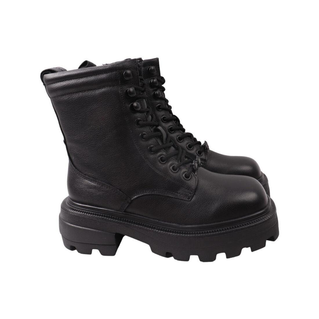 Черевики жіночі Berkonty чорні натуральна шкіра, 38, фото 1