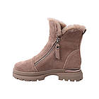 Черевики жіночі Farinni капучіно натуральна замша, 37, фото 2