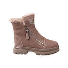 Черевики жіночі Farinni капучіно натуральна замша, 37, фото 3