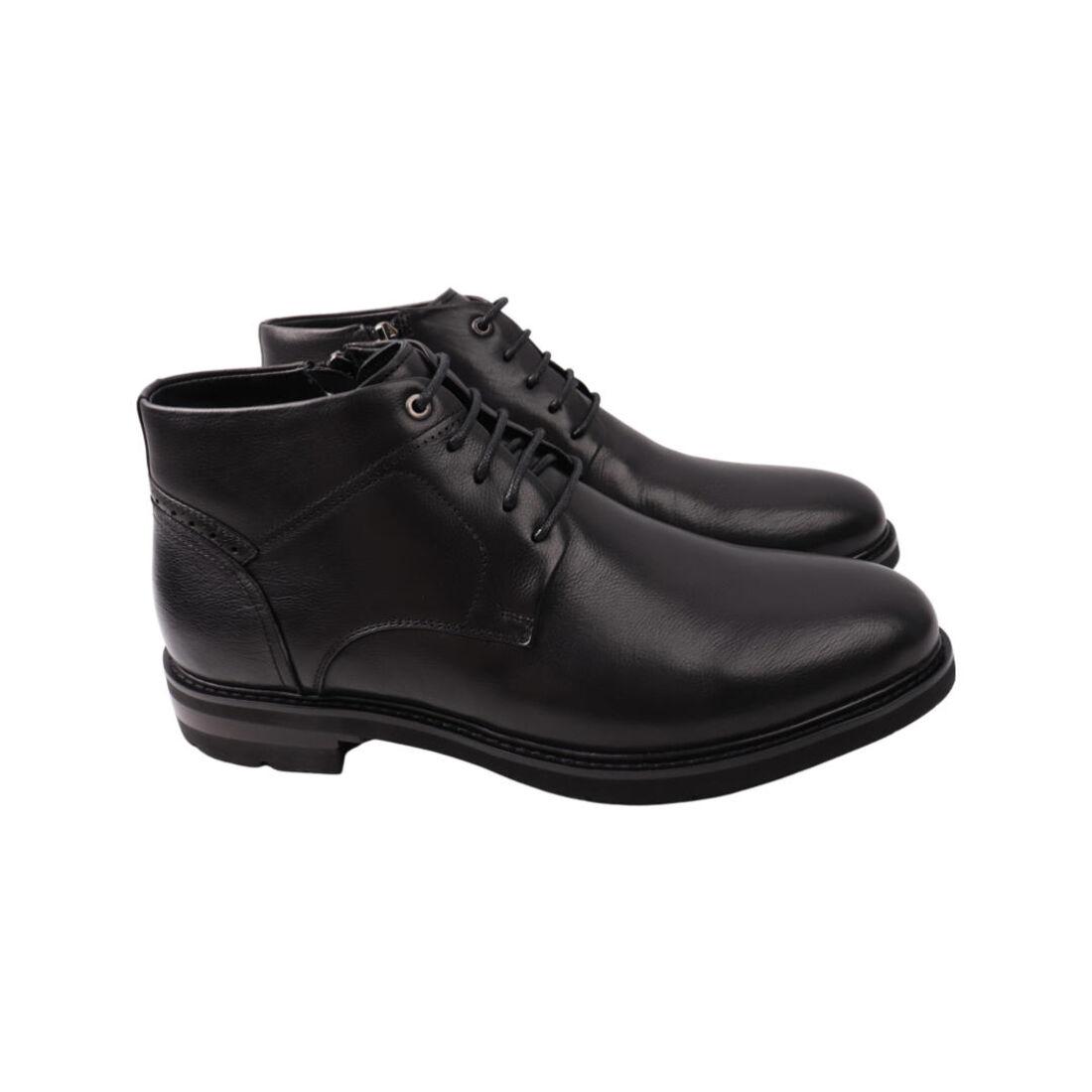 Черевики чоловічі Emillio Landini чорні натуральна шкіра, 40, фото 1