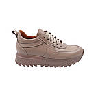 Кросівки жіночі Vadrus капучіно натуральна шкіра, 37, фото 3