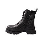 Черевики жіночі Beratroni чорні натуральна шкіра, 38, фото 2