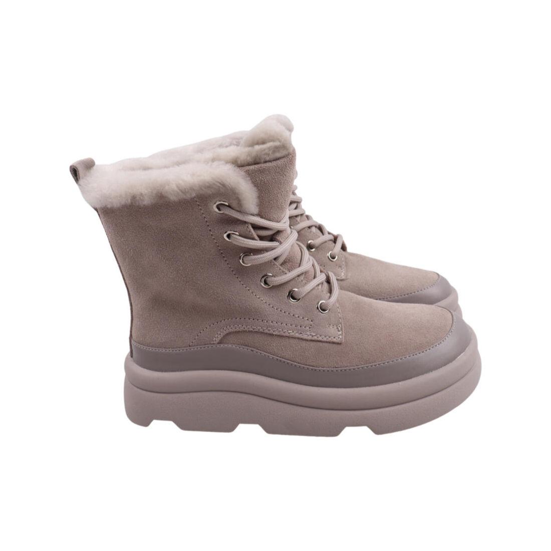 Черевики жіночі Sorte Lady сірі натуральна замша, 36, фото 1