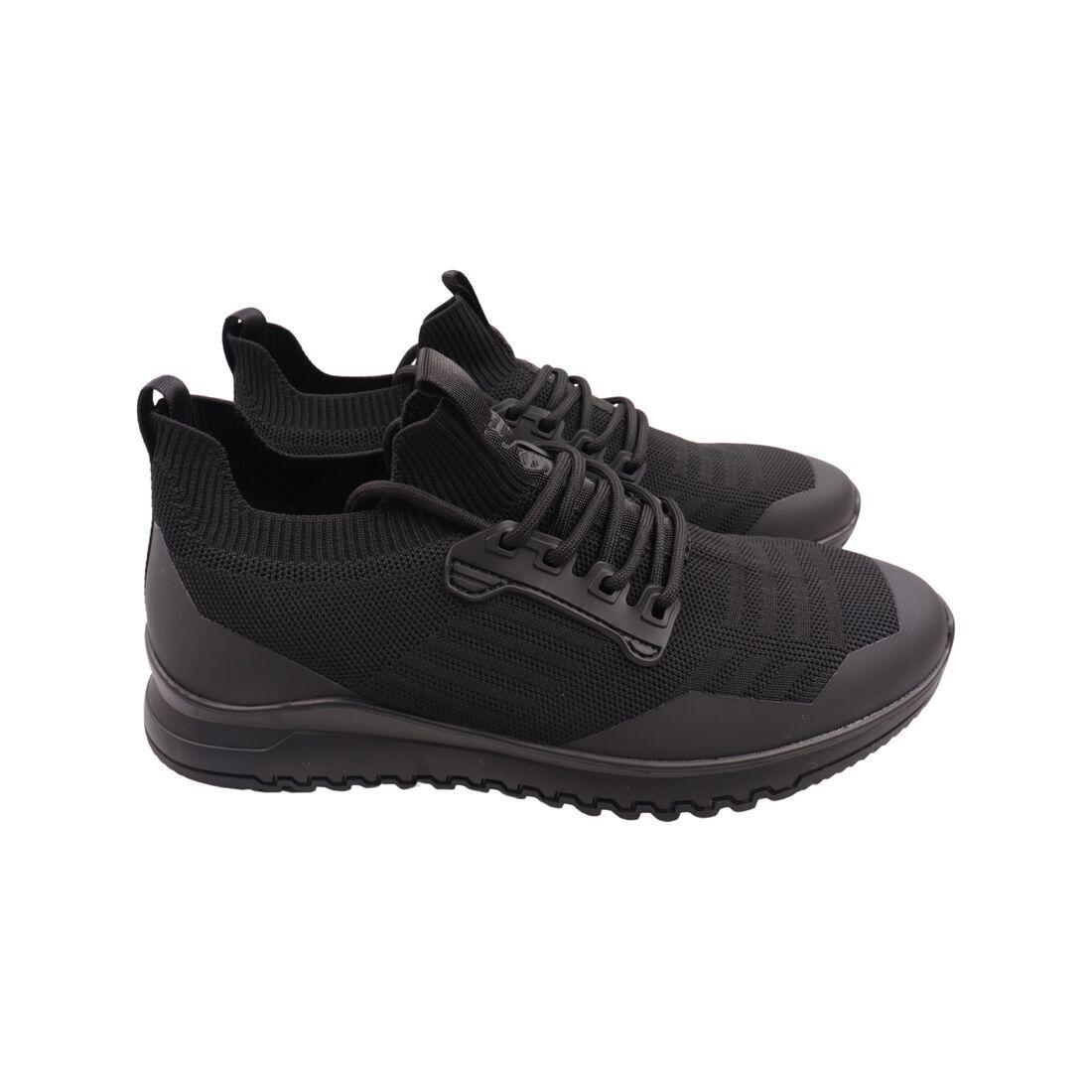 Кросівки чоловічі Brooman чорні текстиль, 44, фото 1