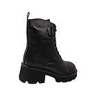 Черевики жіночі Geronea чорні натуральна шкіра, 39, фото 4