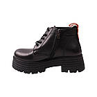 Черевики жіночі Molly Bessa чорні натуральна шкіра, 39, фото 2