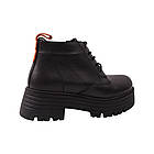 Черевики жіночі Molly Bessa чорні натуральна шкіра, 39, фото 4