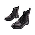 Черевики жіночі Molka чорні натуральна шкіра, 40, фото 5