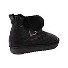 Уги жіночі Farinni чорні натуральна шкіра, 40, фото 4