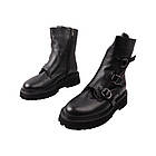 Черевики жіночі Aquamarin чорні натуральна шкіра, 38, фото 5