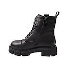 Черевики жіночі Nina Mosconni чорні натуральна шкіра, 36, фото 2