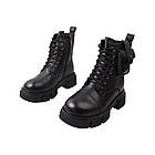 Черевики жіночі Nina Mosconni чорні натуральна шкіра, 36, фото 5