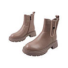 Черевики жіночі Brocoly капучіно натуральна шкіра, 37, фото 5