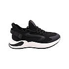 Кросівки чоловічі Berisstini чорні текстиль, 44, фото 3