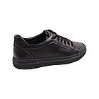 Кеди чоловічі Brooman чорні натуральна шкіра, 39, фото 4