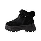 Черевики жіночі Farinni чорні натуральна шкіра, 36, фото 2