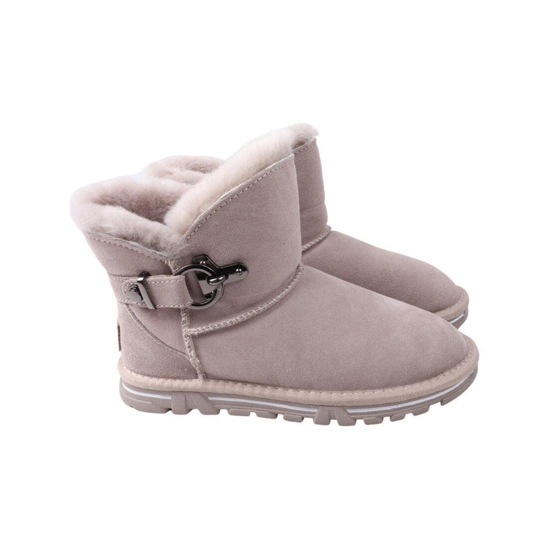 Уги жіночі Li Fexpert сірі натуральна замша, 40, фото 1