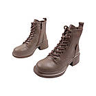 Черевики жіночі Melanda капучіно натуральна шкіра, 40, фото 5