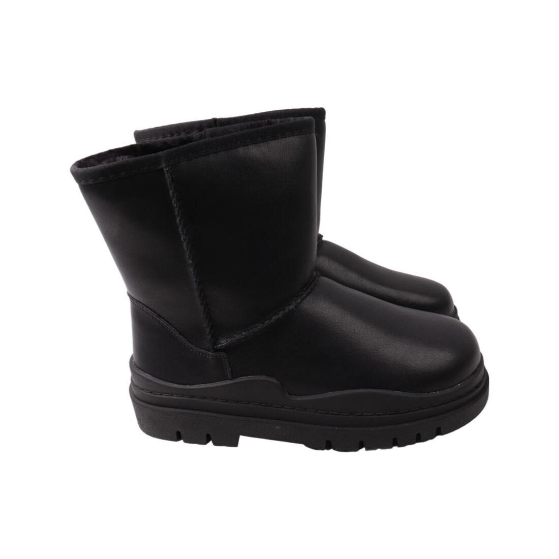 Уги жіночі Li Fexpert чорні натуральна шкіра, 36, фото 1