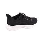 Кросівки жіночі Fashion чорні текстиль, 38, фото 4