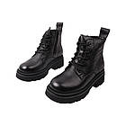 Черевики жіночі Berkonty чорні натуральна шкіра, 38, фото 5