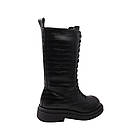 Черевики жіночі Oeego чорні натуральна шкіра, 37, фото 4