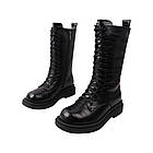 Черевики жіночі Oeego чорні натуральна шкіра, 37, фото 5