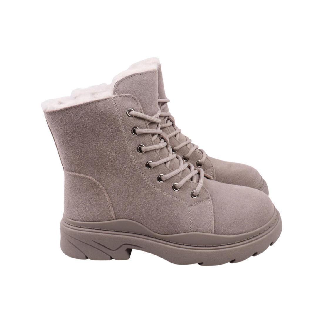 Черевики жіночі Sorte Lady сірі натуральна замша, 37, фото 1