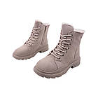 Черевики жіночі Sorte Lady сірі натуральна замша, 37, фото 5