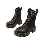 Черевики жіночі Aquamarin зелені натуральна шкіра, 36, фото 5