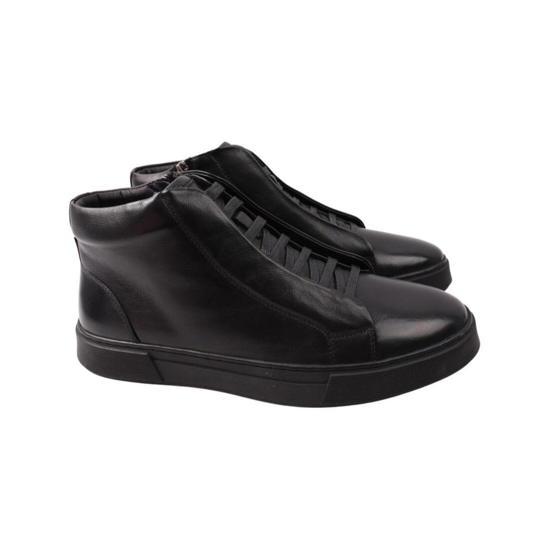 Черевики чоловічі Roberto Paulo чорні натуральна шкіра, 40, фото 1