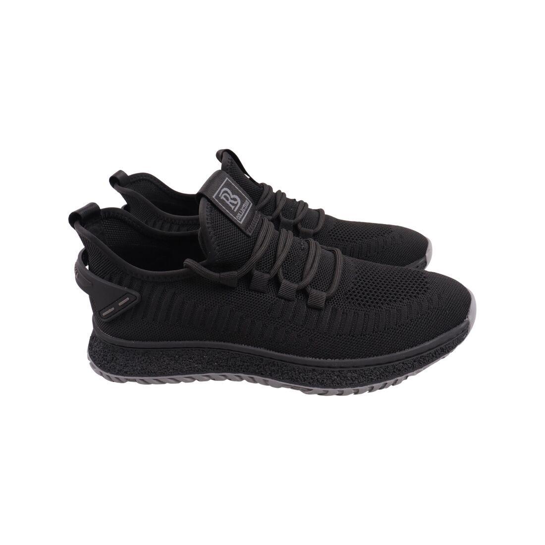 Кросівки чоловічі Berisstini чорні текстиль, 39, фото 1