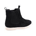 Черевики жіночі Sorte Lady чорні натуральна замша, 40, фото 4