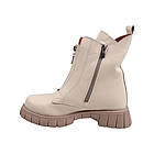 Черевики жіночі Aquamarin бежеві натуральна шкіра, 38, фото 2